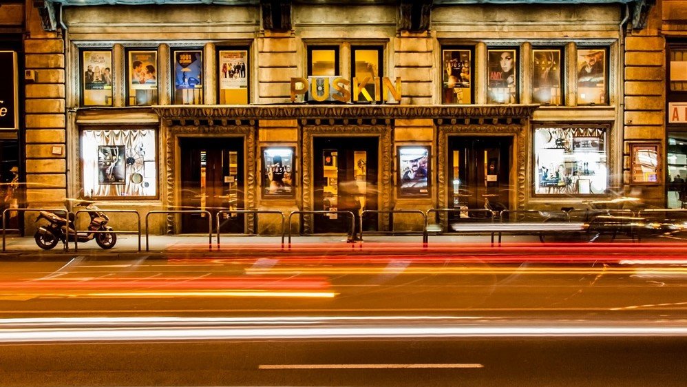 Budapest's Prettiest Movie Theatres: The Puskin and Urania Cinemas